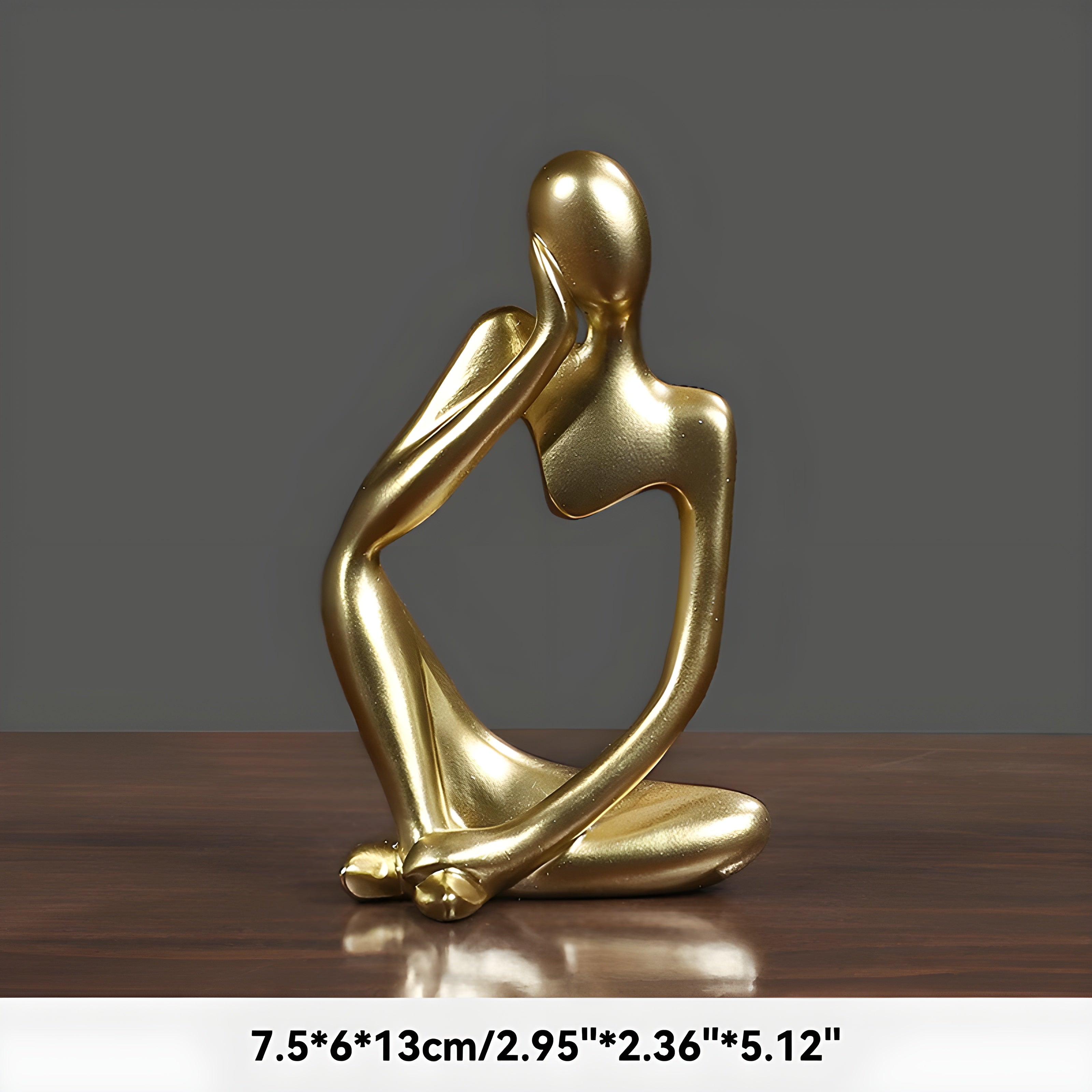 Abstract Thinker Sculpture Home Decor