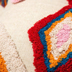 Handmade Decorative Pillow in Moroccan Boho Style