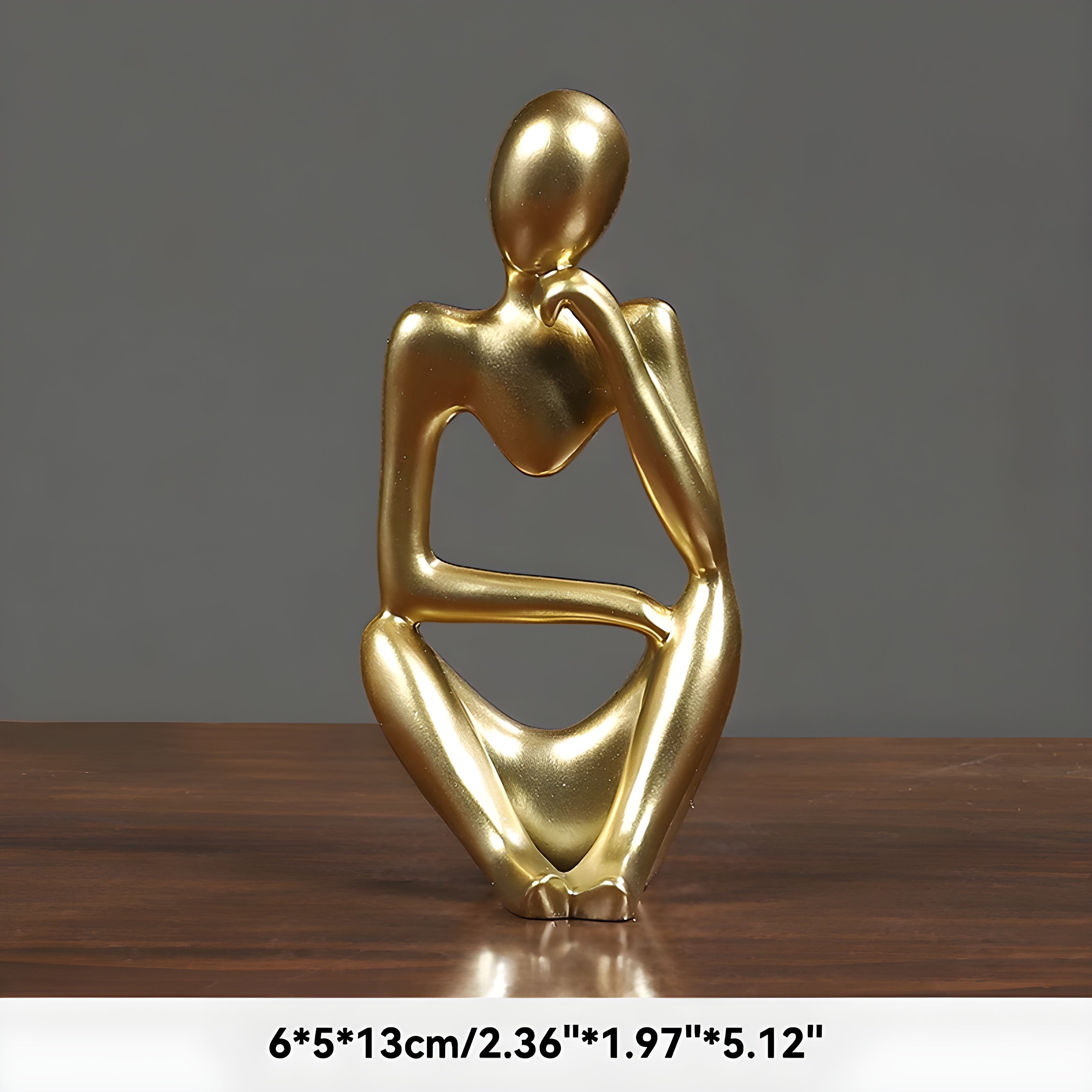Abstract Thinker Sculpture Home Decor