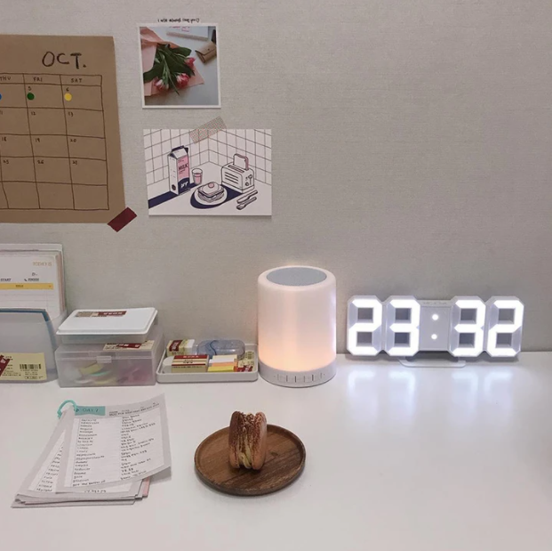 Smarter 3D Digital Alarm Clock