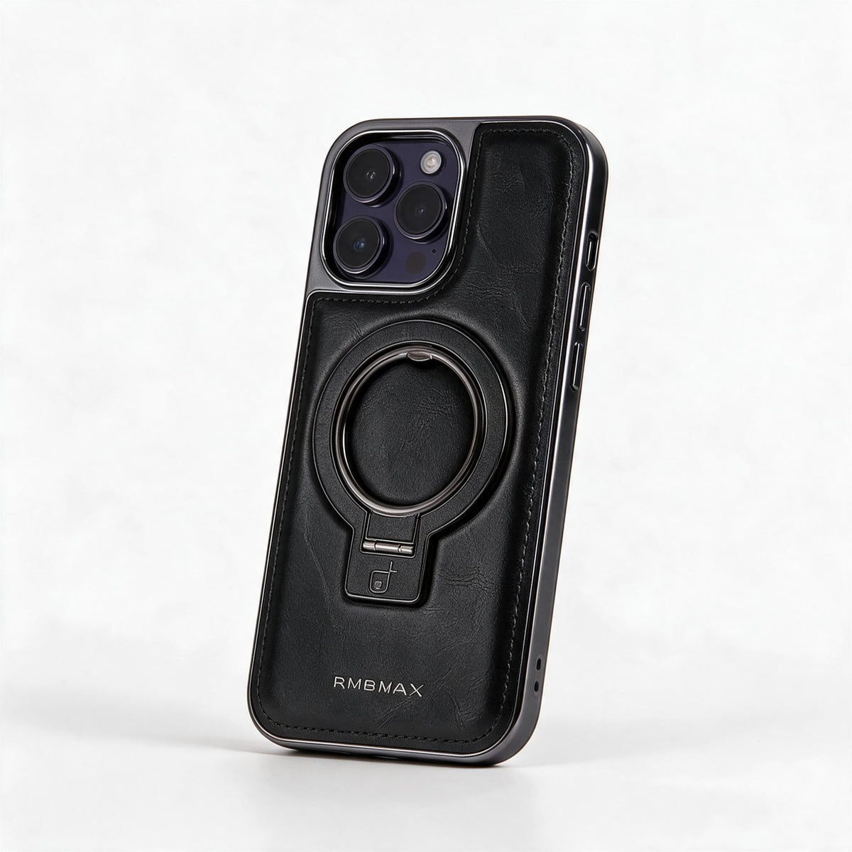 🎁Luxuriöse Lederhülle mit unsichtbarem Ständer für das iPhone🎁