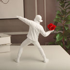 Emrys - Banksy Flower Provocateur