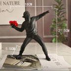 Emrys - Banksy Flower Provocateur