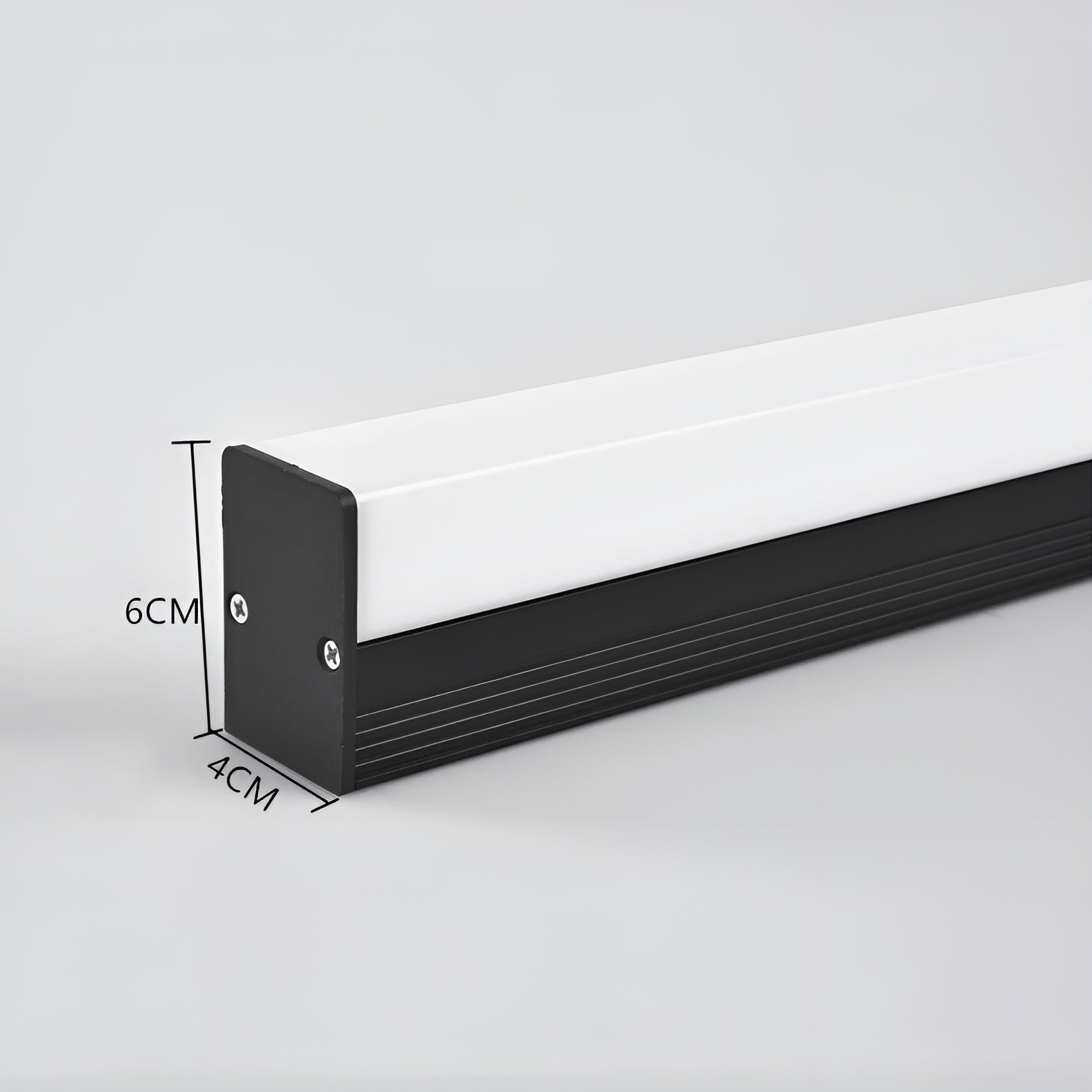 Long Stripe Wall Mirror Lighting – Super Bright Acrylic Light for Bathrooms | Modern Design for Home and Hotels | Vinantica