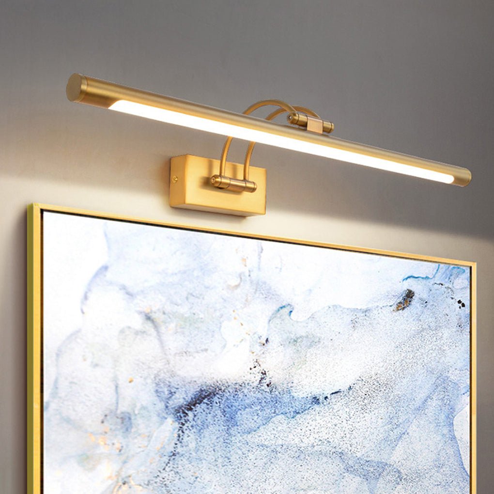 Minimalist Rotatable Waterproof LED Adjustable Bathroom Vanity Mirror Wall Light Vanity Lighting | Vinantica