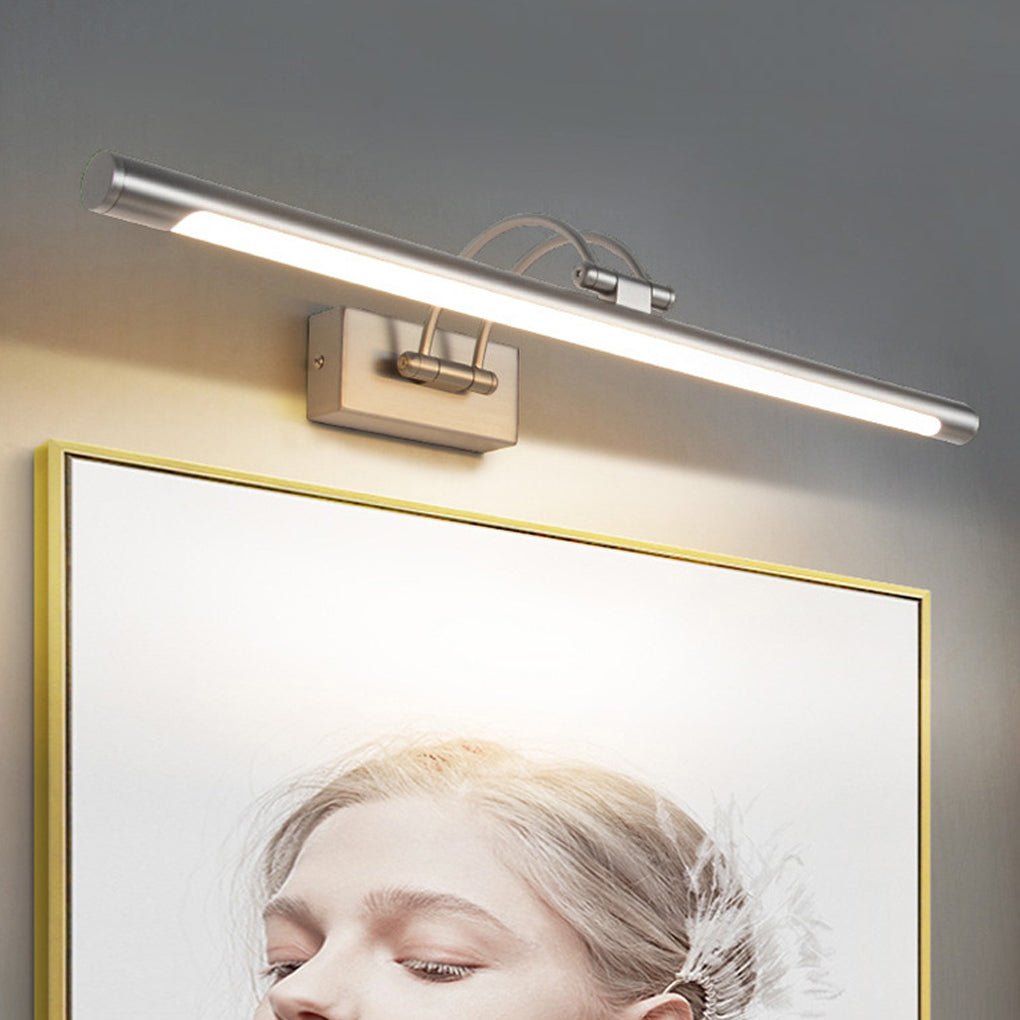 Minimalist Rotatable Waterproof LED Adjustable Bathroom Vanity Mirror Wall Light Vanity Lighting | Vinantica