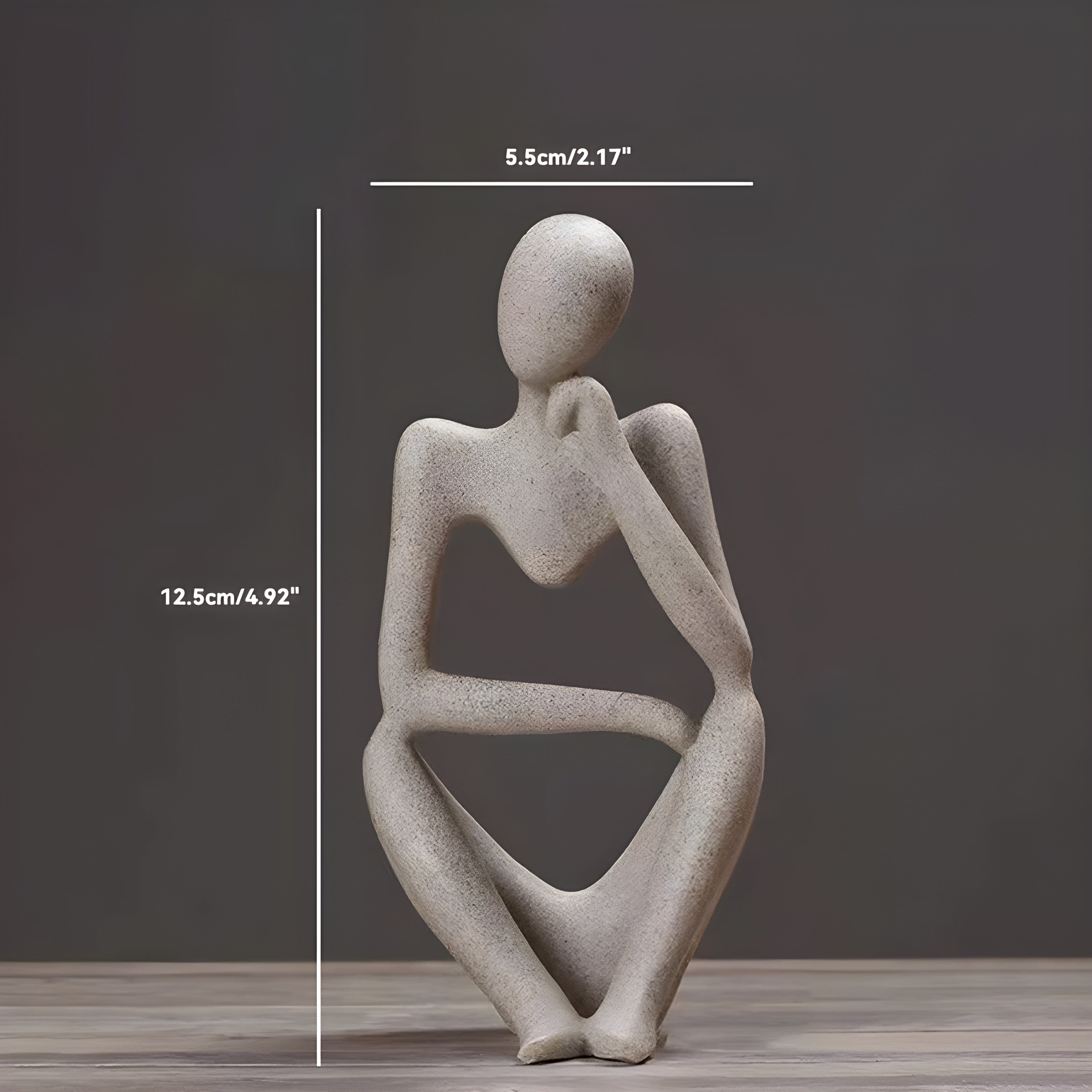 Abstract Thinker Sculpture Home Decor