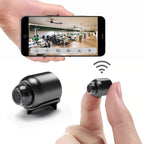 Small wireless night vision camera for home security
