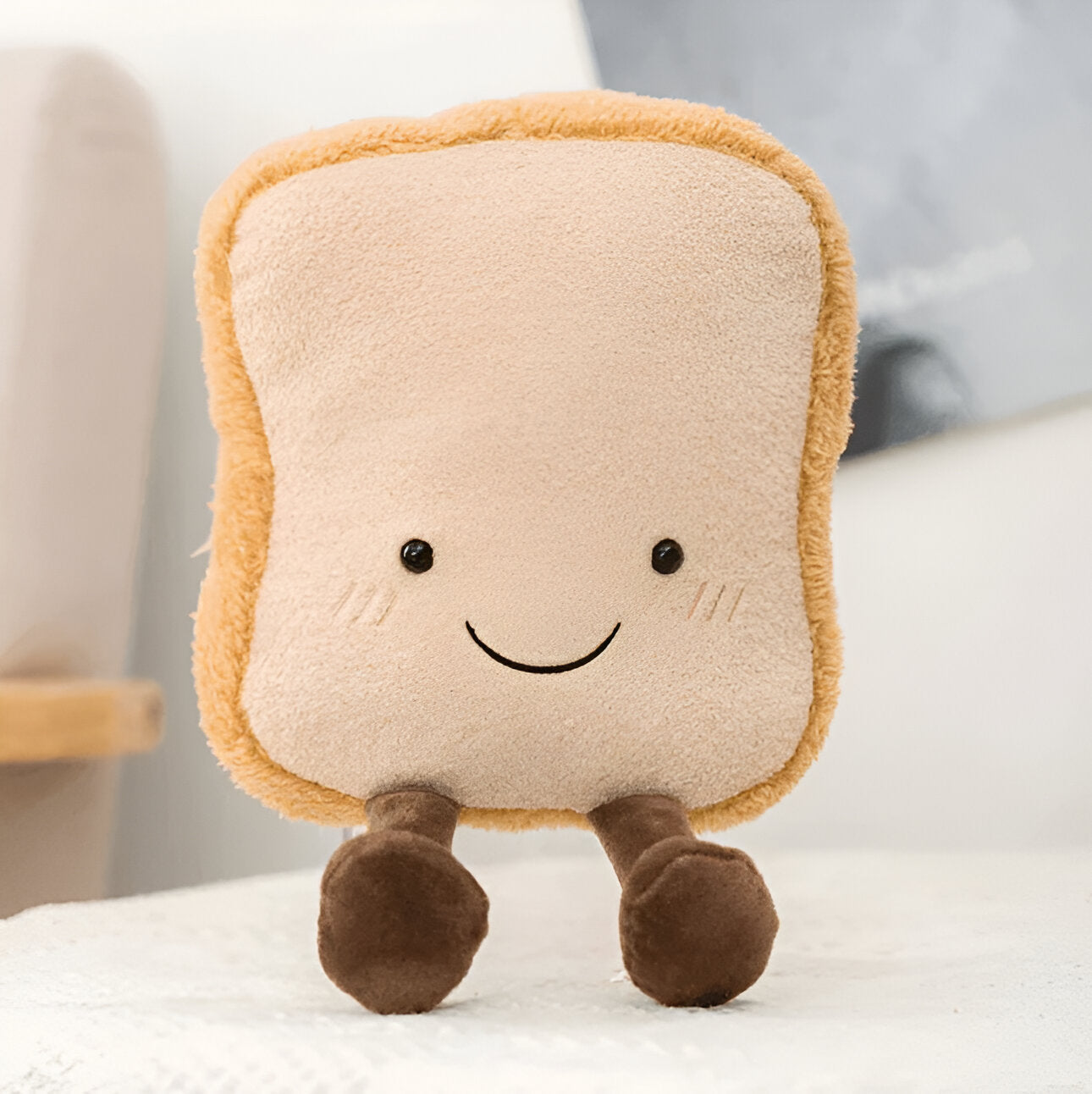 Plush Pretzel – Soft Cuddle Pillow in Breakfast Design | Vinantica