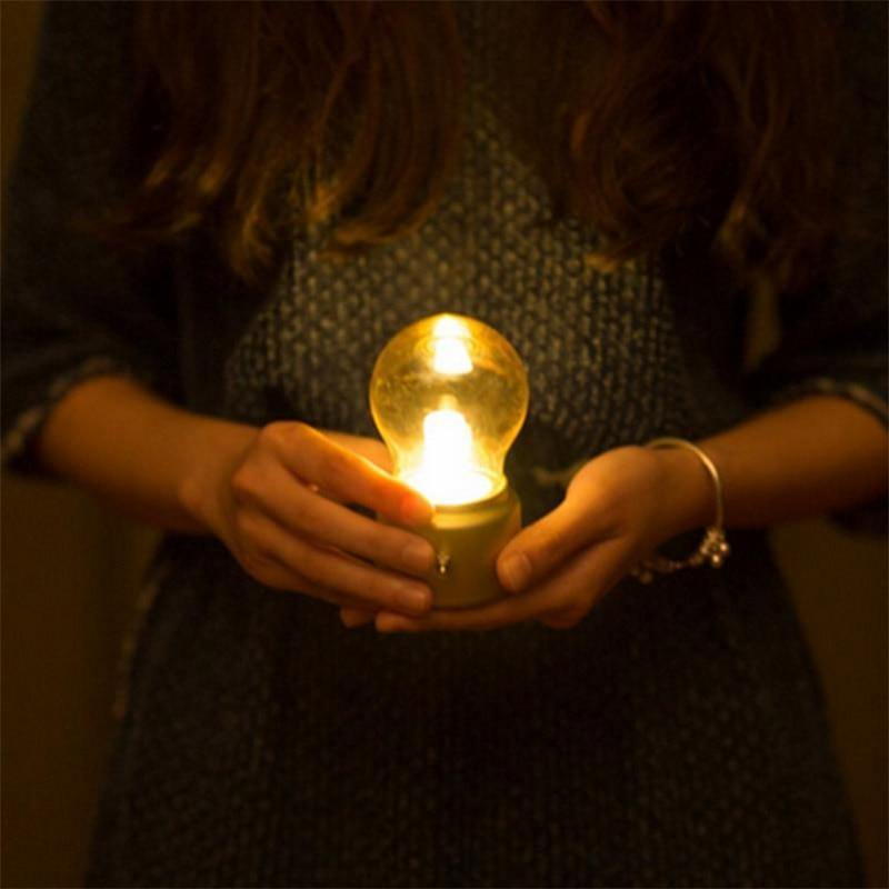 Vintage Chargeable Led  Mini Bed Lamps