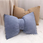 Bow-shaped Decorative Cushion as Decorative Accent