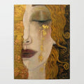 Golden Tears Wall Art Painting | Vinantica