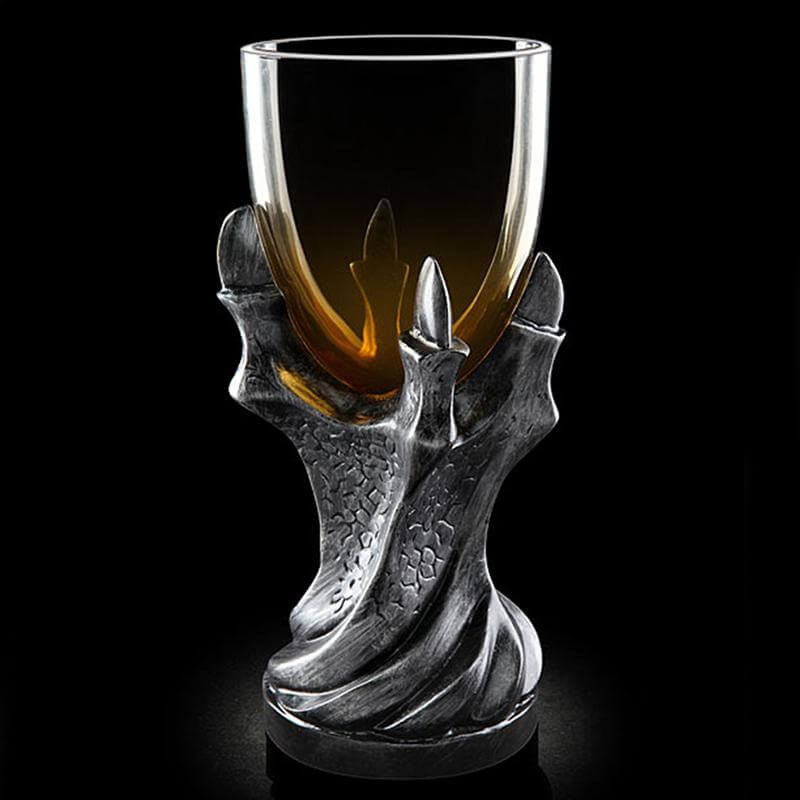 Medieval Dragon Claw Vodka and Wine Goblet