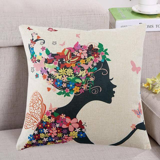 Decorative Tree Printed Home Cute Pillow Cases | Vinantica