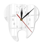 Vinantica | GlowDent - Mirror Wall Clock for Dental Hygiene