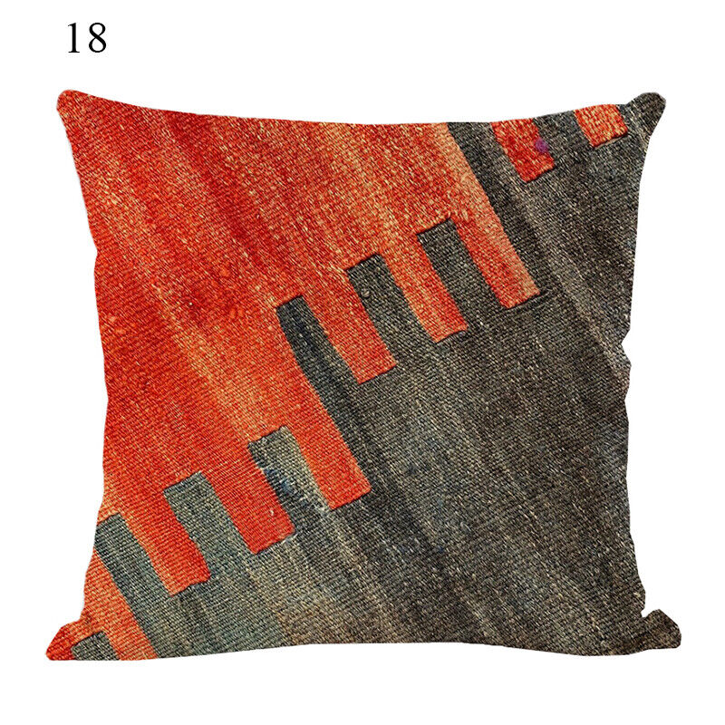 Ethnic Boho Mandala Print Throw Pillow Case Sofa Cushion Cover Home Decor Vinantica