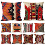 Ethnic Boho Mandala Print Throw Pillow Case Sofa Cushion Cover Home Decor Vinantica