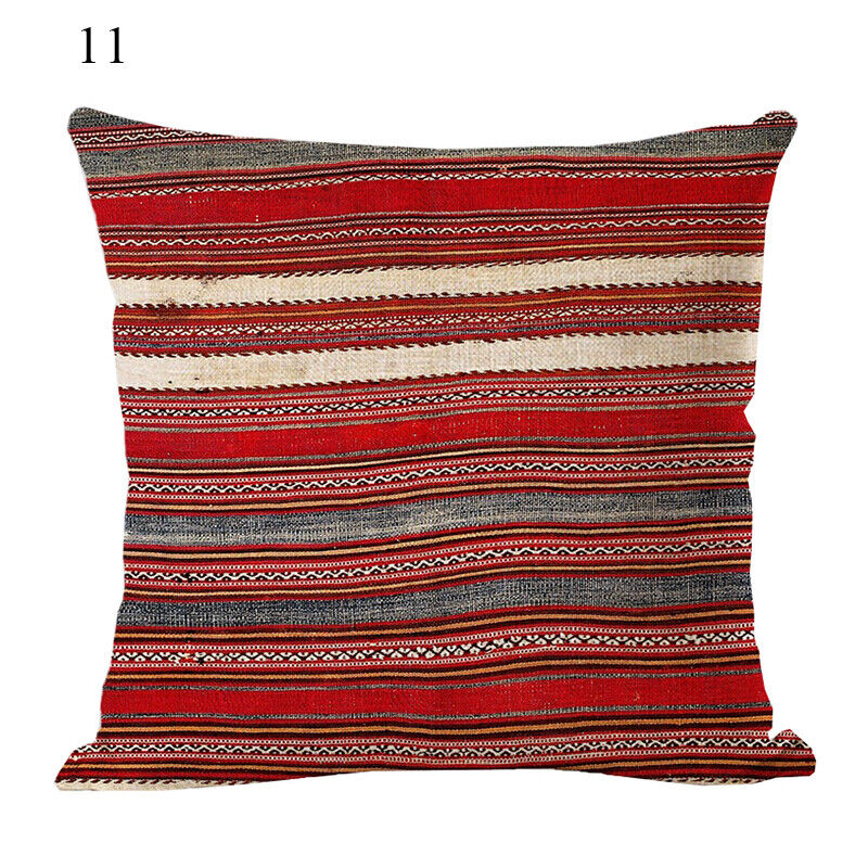 Ethnic Boho Mandala Print Throw Pillow Case Sofa Cushion Cover Home Decor Vinantica