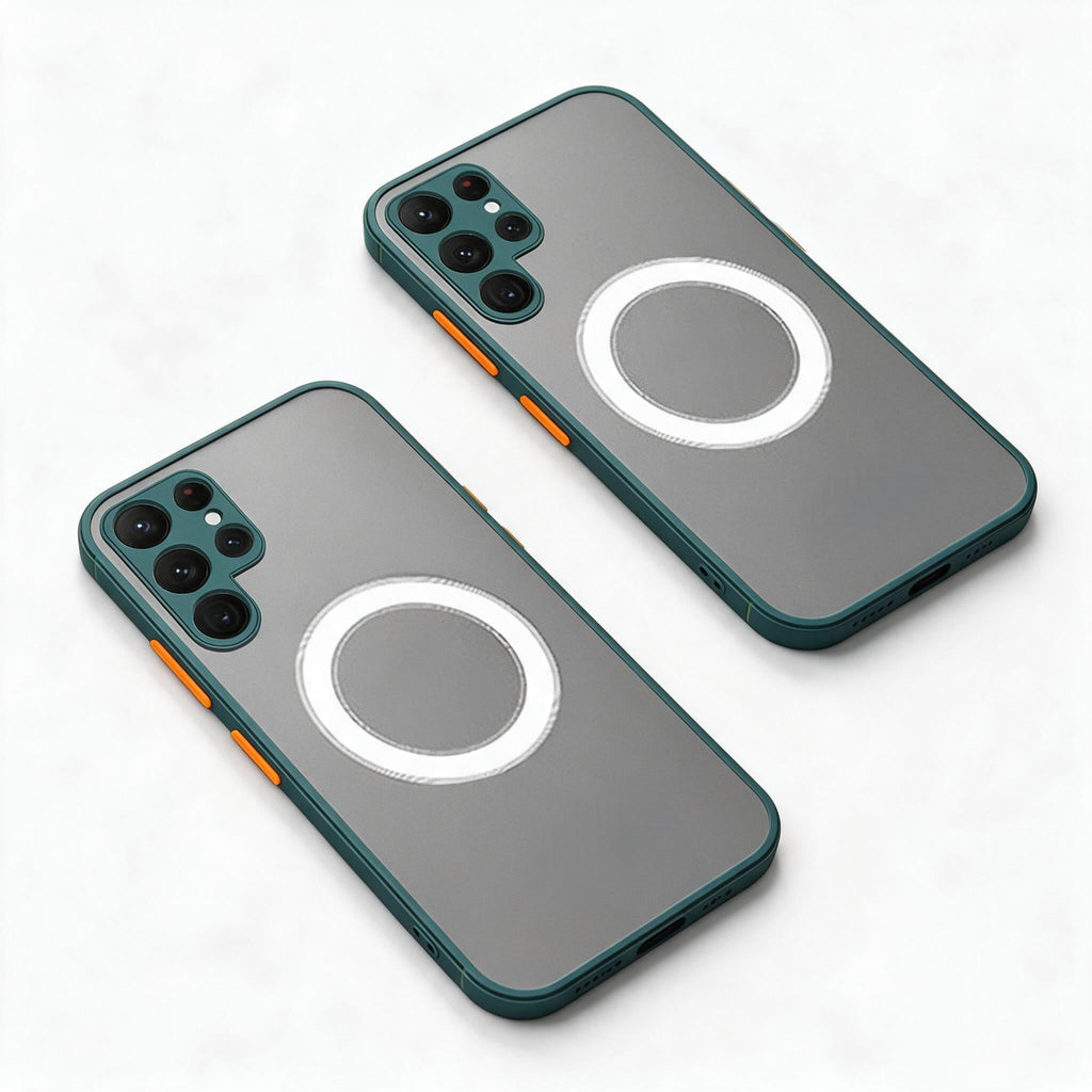 Magnetische Samsung Handyhülle | Stoßfester Schutz | Mehrere Farben