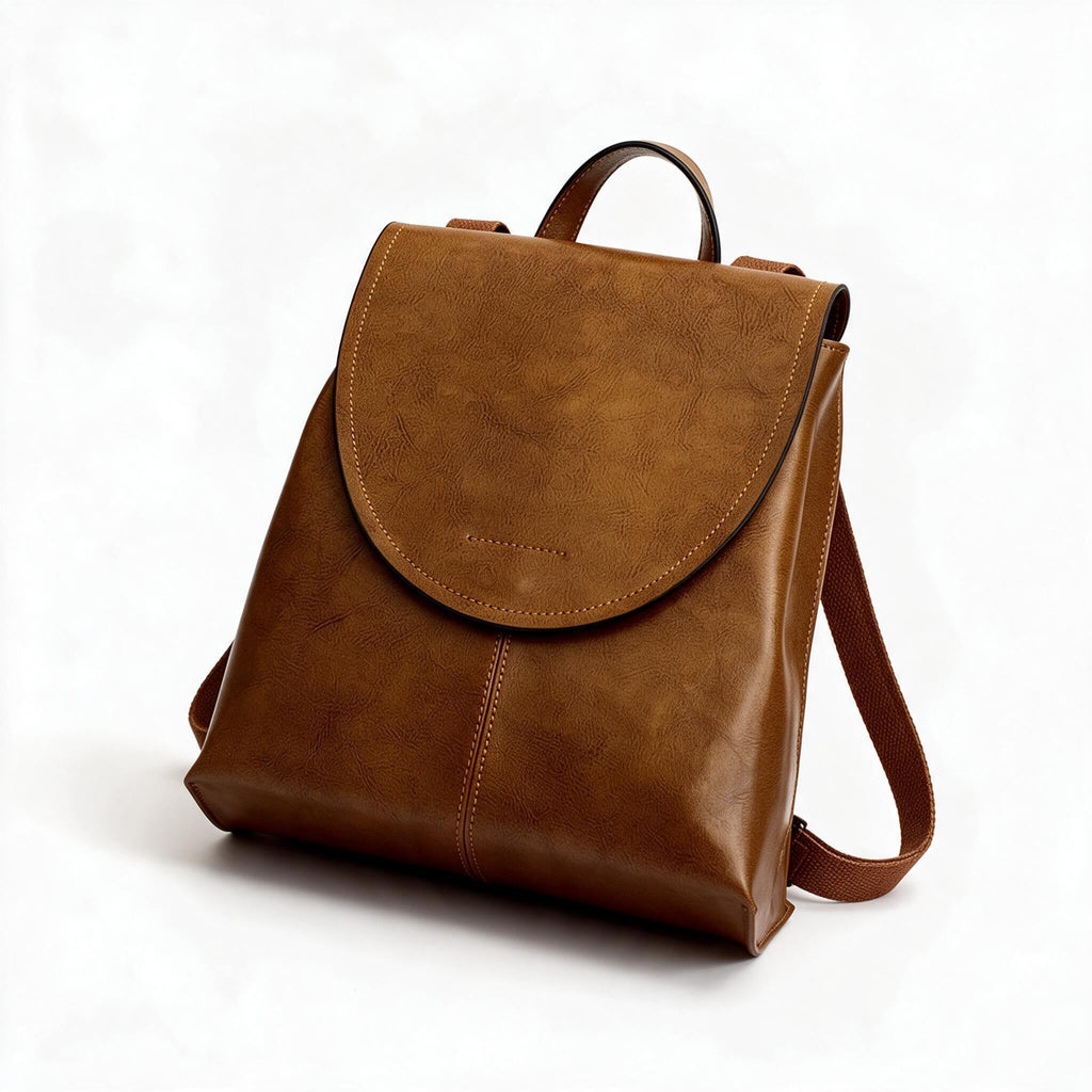 Trendiger Leder Rucksack für Frauen – Stilvoll, Vielseitig & Langlebig