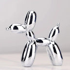 Balloon Dog Sculpture | Shiny Resin Decoration | Multiple Colors