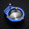 Retro Metal Ashtray, Cigarette Lighter