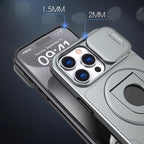 Shock-resistant phone case | Integrated stand and magnetic protection