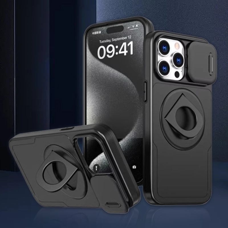 Shock-resistant phone case | Integrated stand and magnetic protection