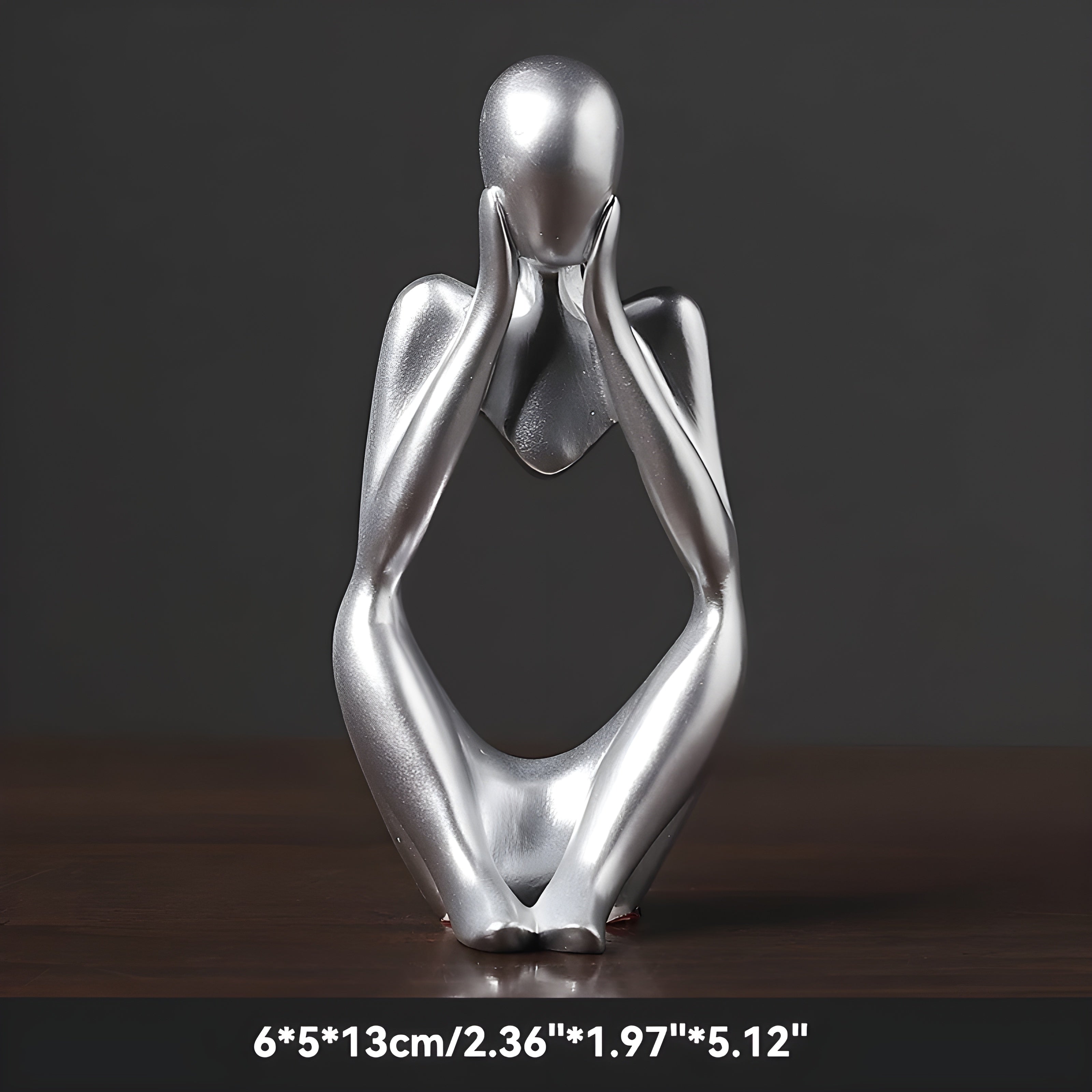 Abstract Thinker Sculpture Home Decor