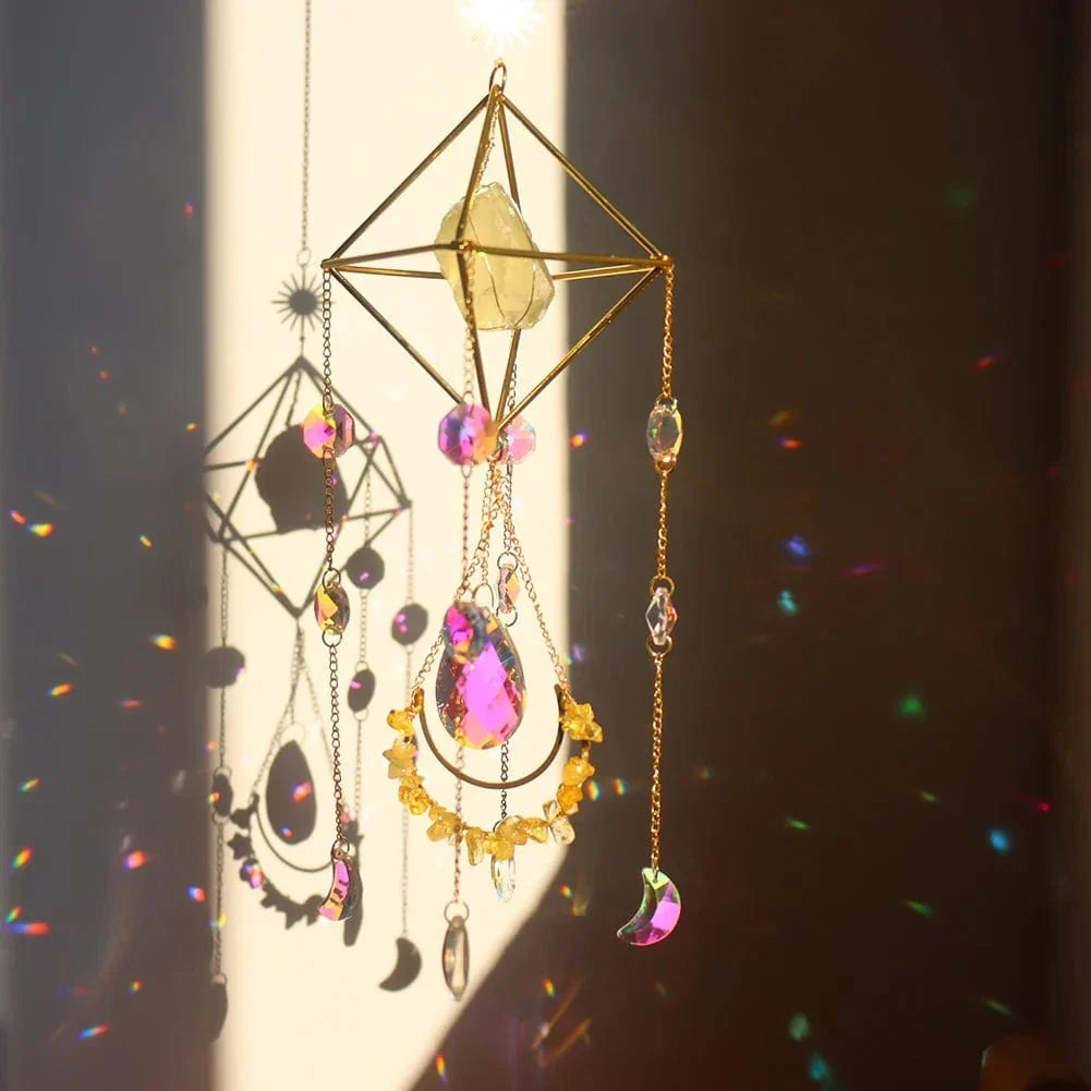 Healing Crystal Sun Catcher