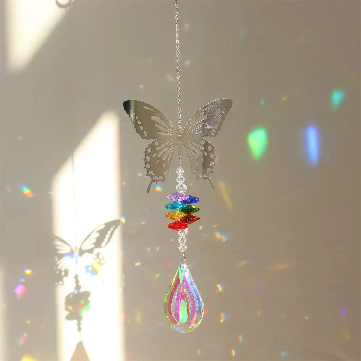 Nature's Dance Crystal Sun Catcher