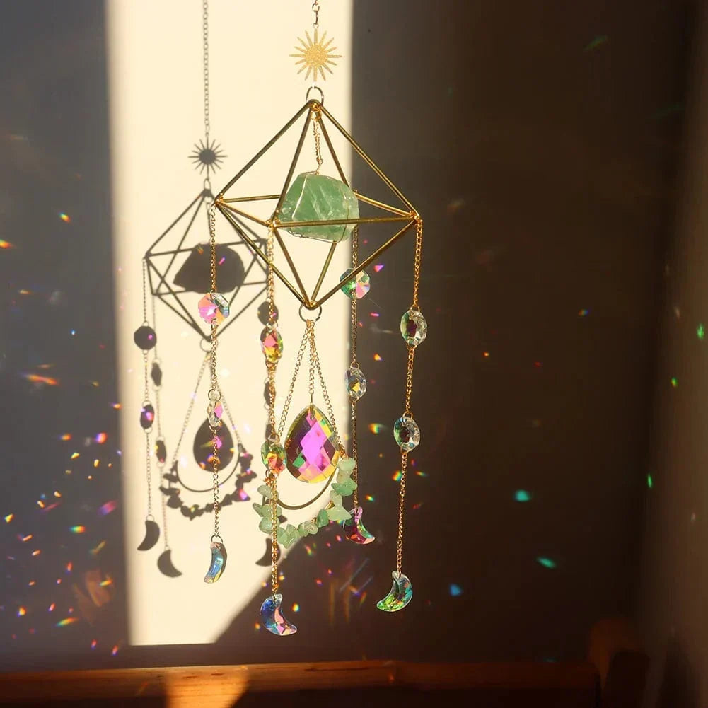 Healing Crystal Sun Catcher
