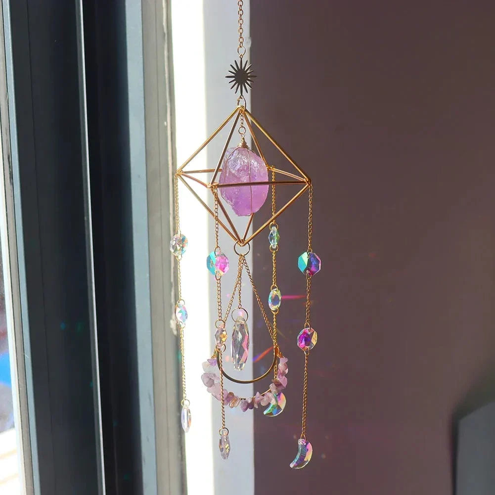 Healing Crystal Sun Catcher