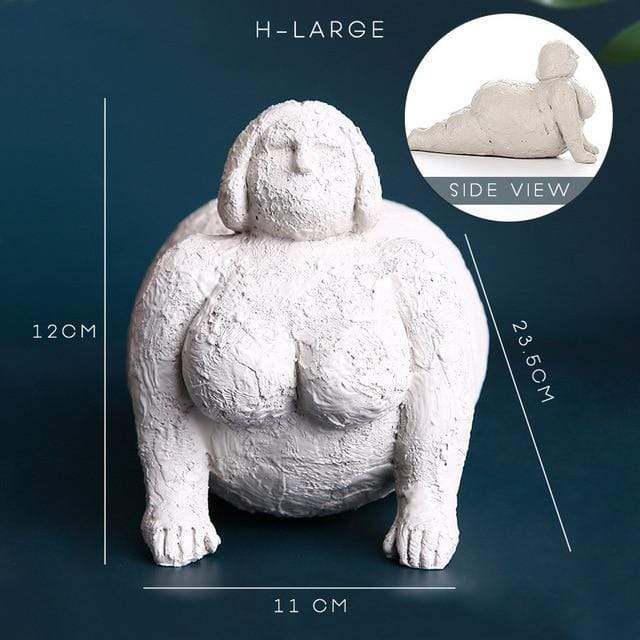 Confident Lady Figures
