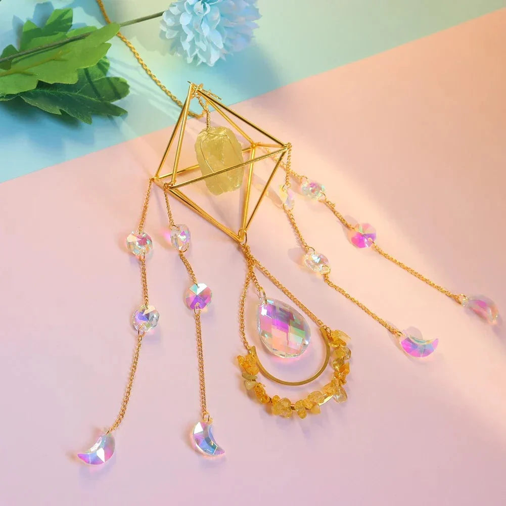 Healing Crystal Sun Catcher