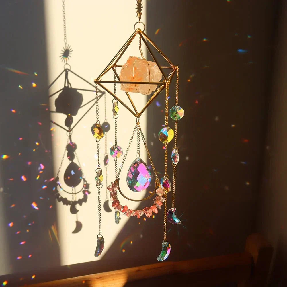 Healing Crystal Sun Catcher