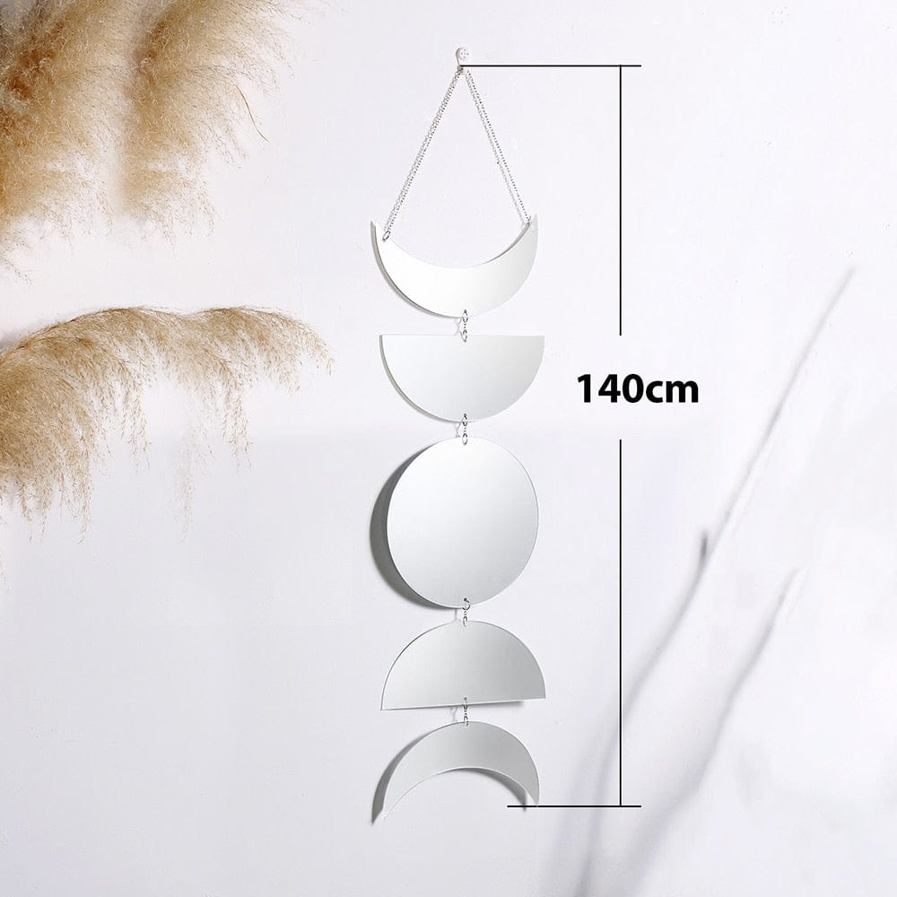 Vinantica | Moon phases mirror wall hanging