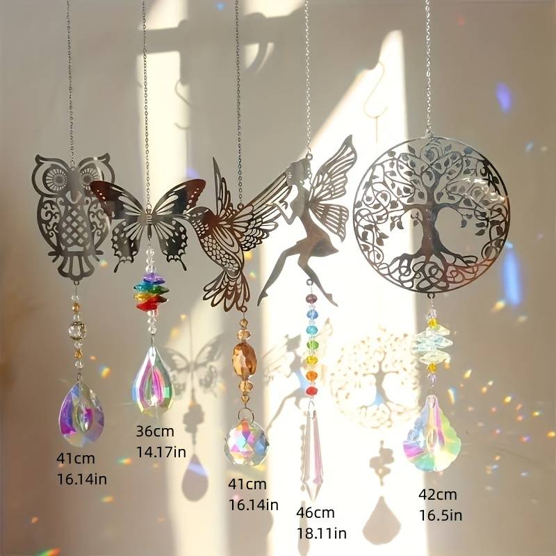 Nature's Dance Crystal Sun Catcher