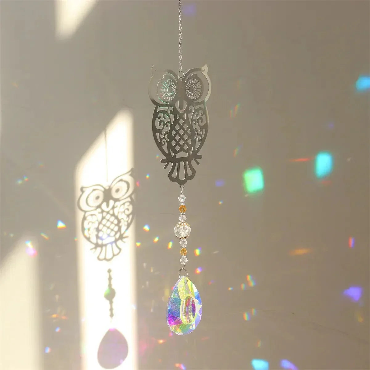 Nature's Dance Crystal Sun Catcher
