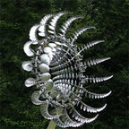Metal wind chime for the garden