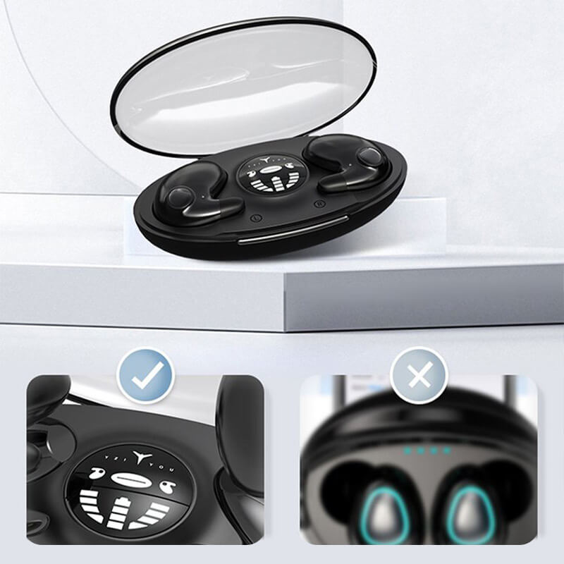 Sleep Earphones – Ultra-Slim Wireless In-Ear Headphones, IPX5 Waterproof, Bluetooth 5.3