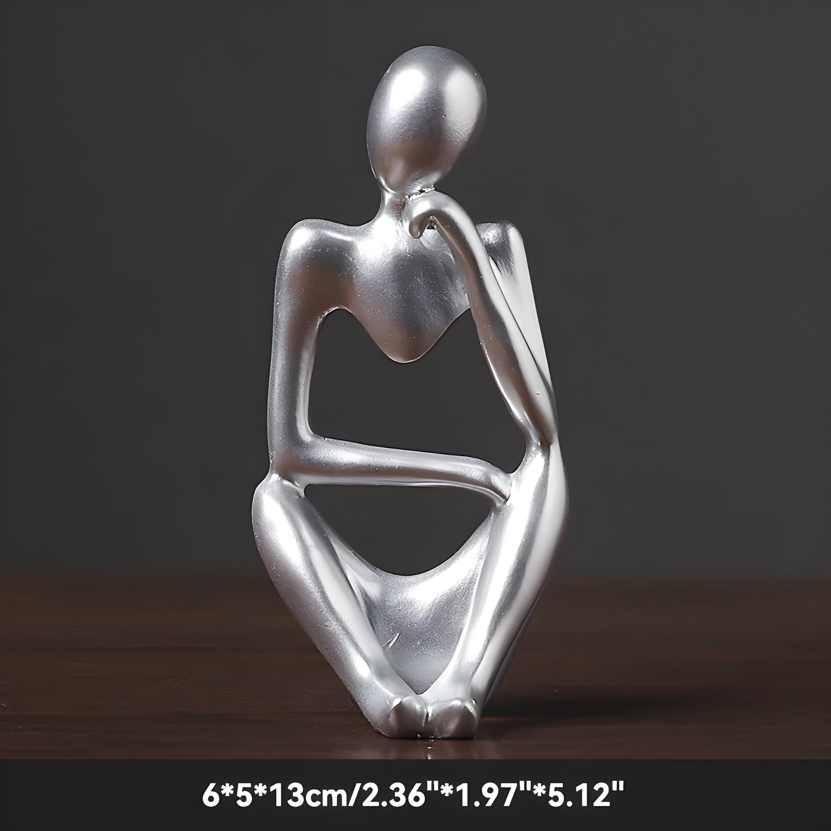 Abstract Thinker Sculpture Home Decor